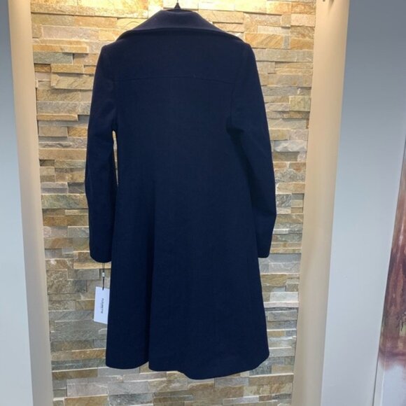 Fleurette Double Breasted Wool Princess Coat - Picture 5 of 9